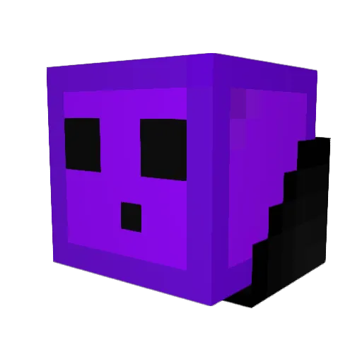 be2010n Minecraft avatar head, 3D render