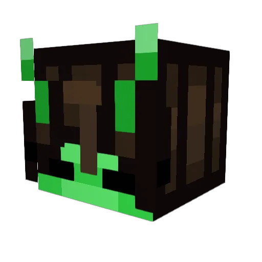 beLeifer Minecraft avatar head, 3D render
