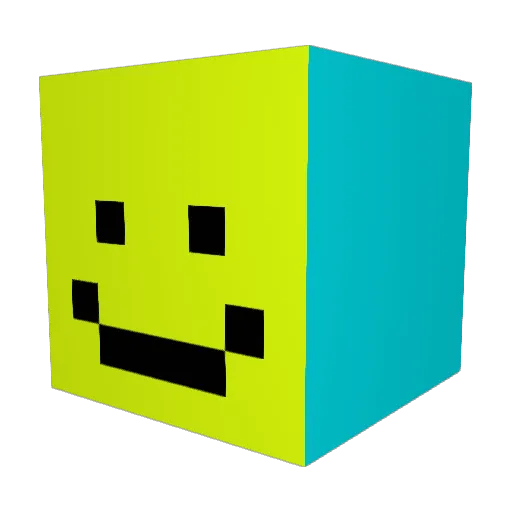 bealory Minecraft avatar head, 3D render