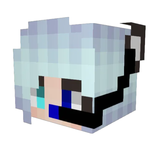 beam7894123 Minecraft avatar head, 3D render