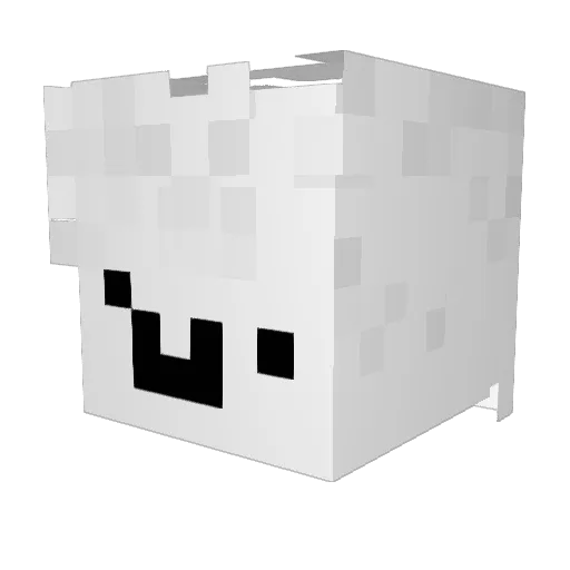beamdriver5454 Minecraft avatar head, 3D render