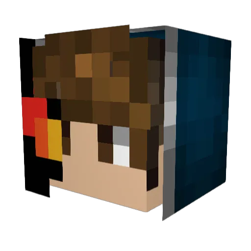 beamerxd05 Minecraft avatar head, 3D render