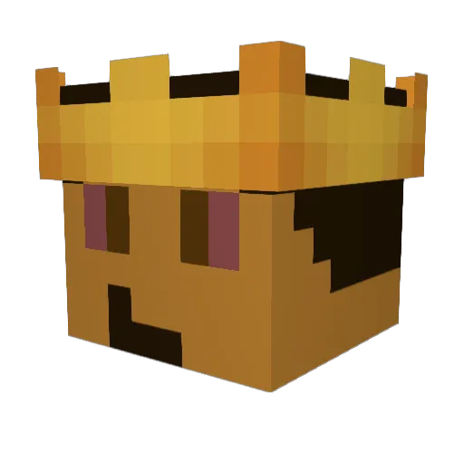 beamyyyy Minecraft avatar head, 3D render