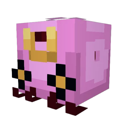 bean065 Minecraft avatar head, 3D render