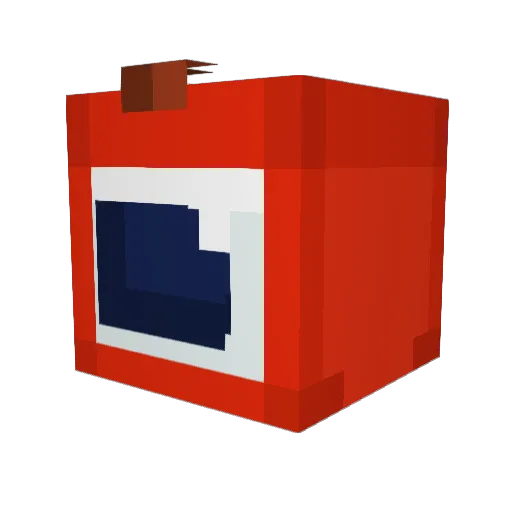 beanlore Minecraft avatar head, 3D render
