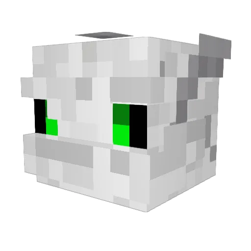 beanman12121434 Minecraft avatar head, 3D render