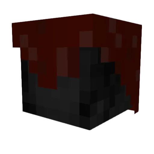 beans_jam Minecraft avatar head, 3D render