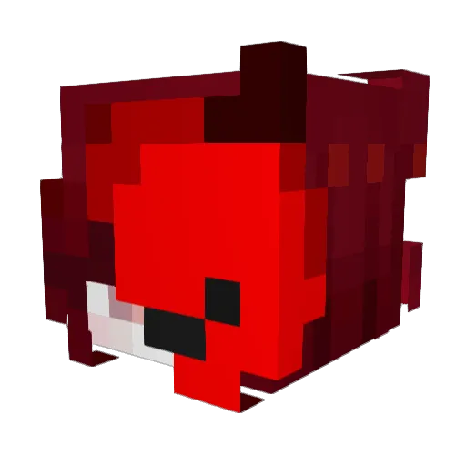 beanswithflour Minecraft avatar head, 3D render