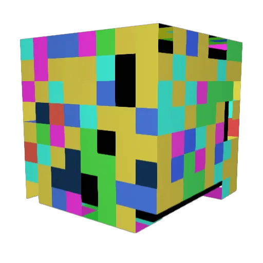 beanybeanz12 Minecraft avatar head, 3D render
