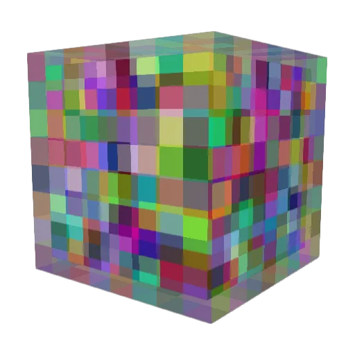 beanyolk Minecraft avatar head, 3D render