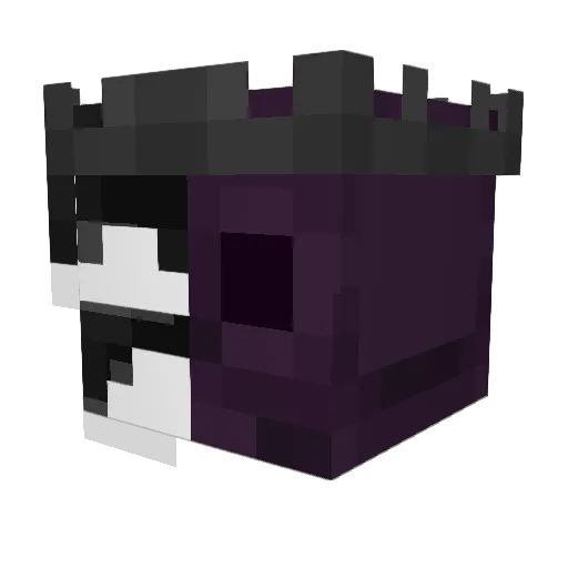 bear0621 Minecraft avatar head, 3D render