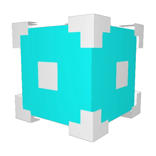bear1220 Minecraft avatar head, 3D render