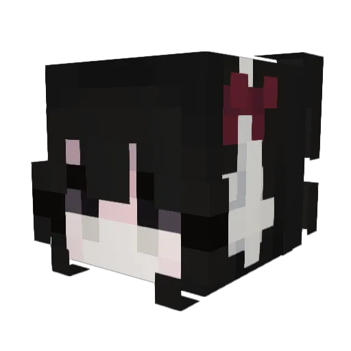 bear_pang2 Minecraft avatar head, 3D render