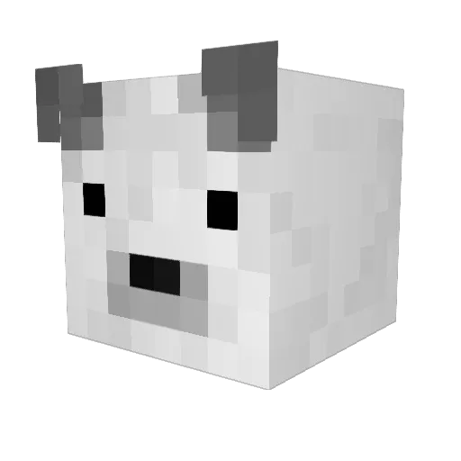 bearcare20 Minecraft avatar head, 3D render