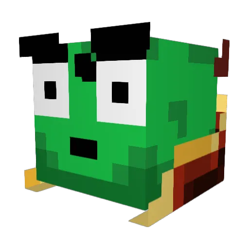 bearclawsss Minecraft avatar head, 3D render
