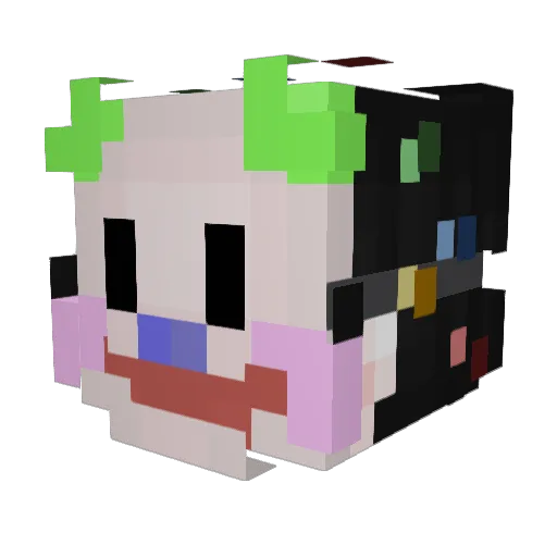 beargamer2345_YY Minecraft avatar head, 3D render
