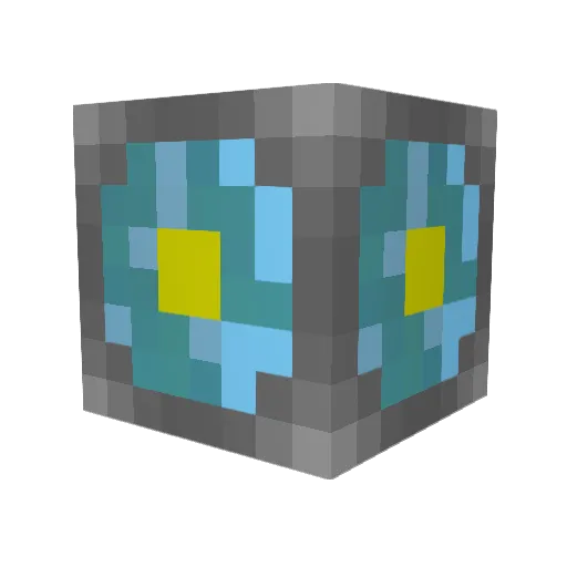 bearhide Minecraft avatar head, 3D render
