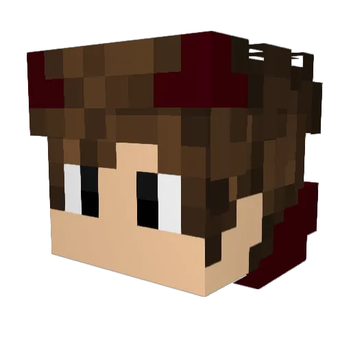 beart5005 Minecraft avatar head, 3D render