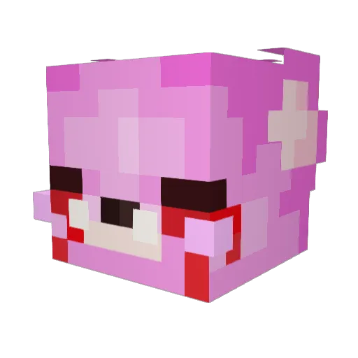 bearyimportant Minecraft avatar head, 3D render