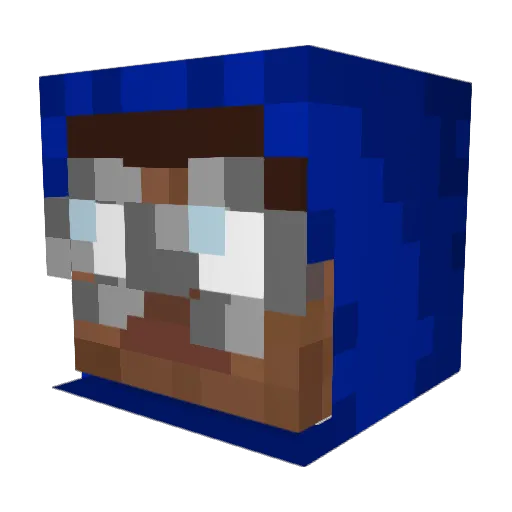 beasdumpling Minecraft avatar head, 3D render