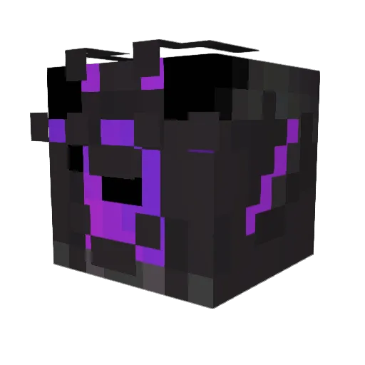 beast21 Minecraft avatar head, 3D render