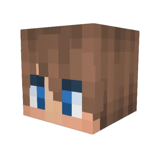 beastbb Minecraft avatar head, 3D render