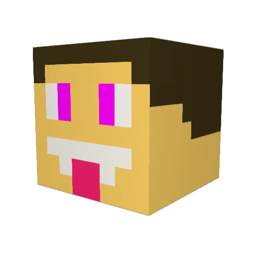 beastman651 Minecraft avatar head, 3D render