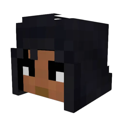 beastmaster23 Minecraft avatar head, 3D render