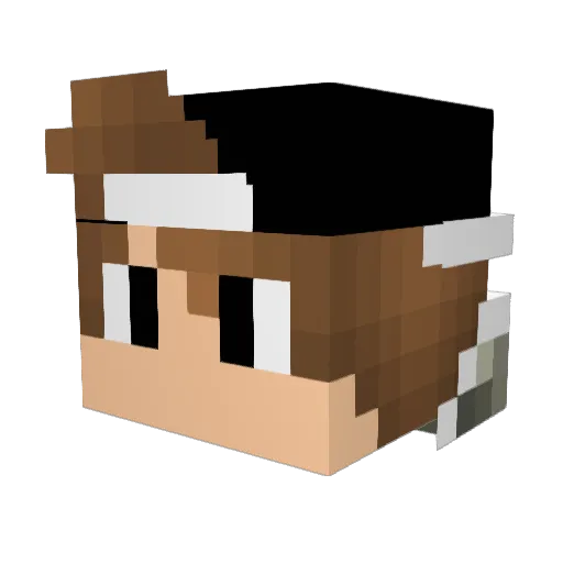 beastmode231 Minecraft avatar head, 3D render