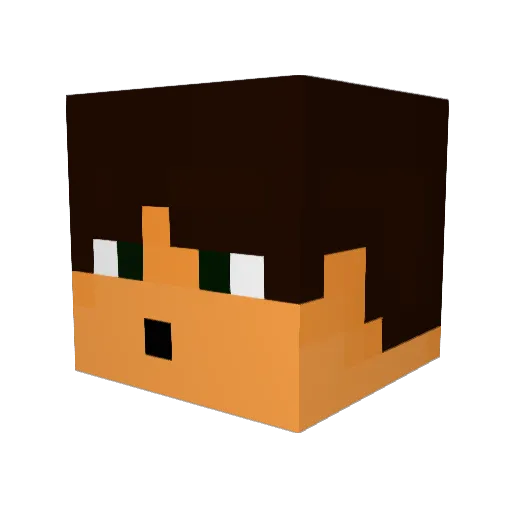 beastmodz03 Minecraft avatar head, 3D render