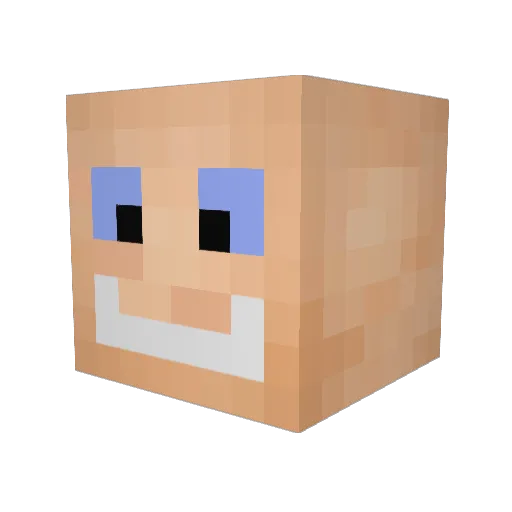 beatbox99 Minecraft avatar head, 3D render