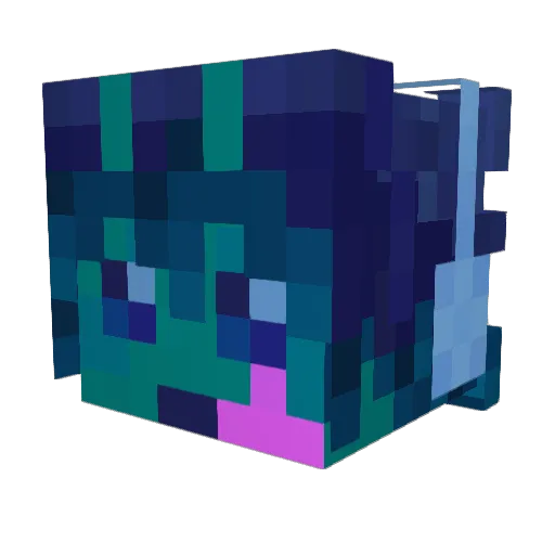 beatolbeast Minecraft avatar head, 3D render