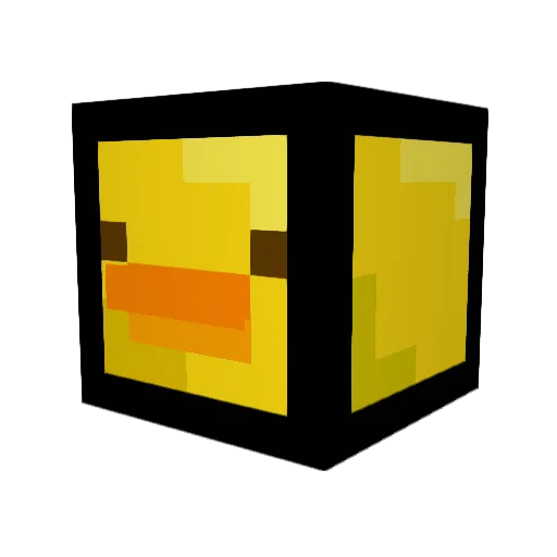 beatsplizx Minecraft avatar head, 3D render