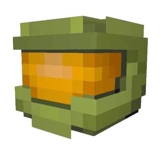 beaverwarrior18 Minecraft avatar head, 3D render
