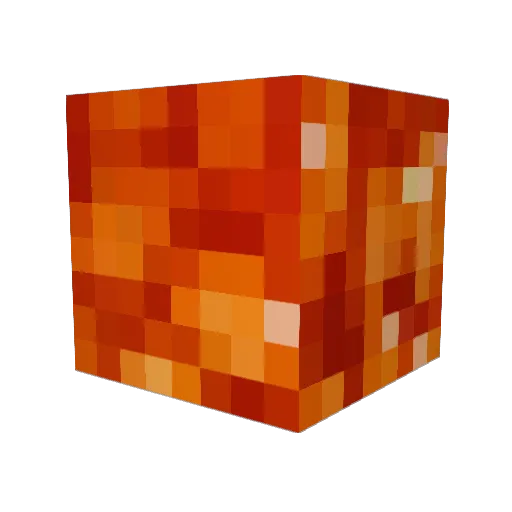 becaroo Minecraft avatar head, 3D render