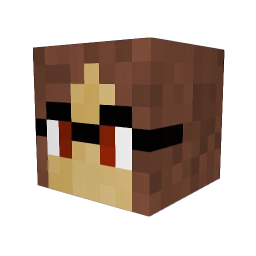 becky11921 Minecraft avatar head, 3D render