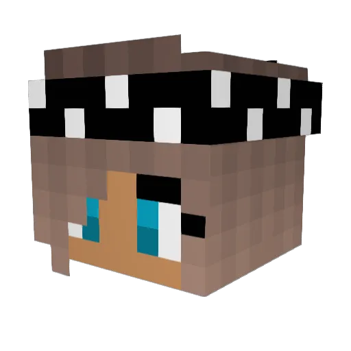 beckyh491 Minecraft avatar head, 3D render