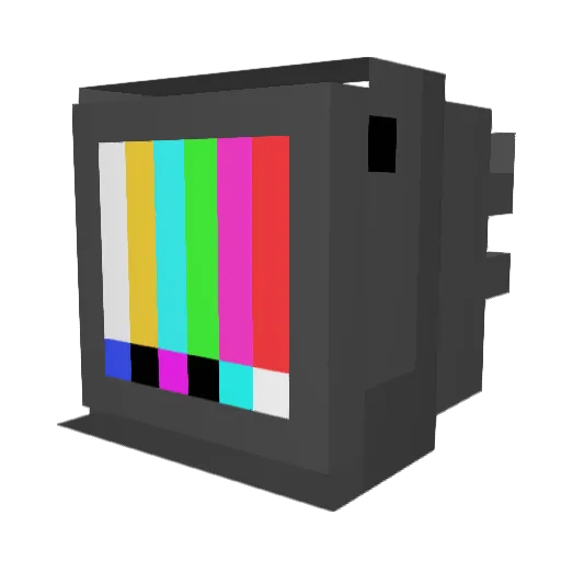 bedXD Minecraft avatar head, 3D render