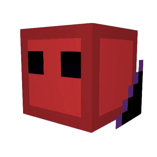 bedrock_1013 Minecraft avatar head, 3D render