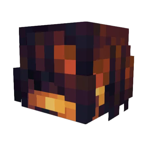 bedrockboi Minecraft avatar head, 3D render