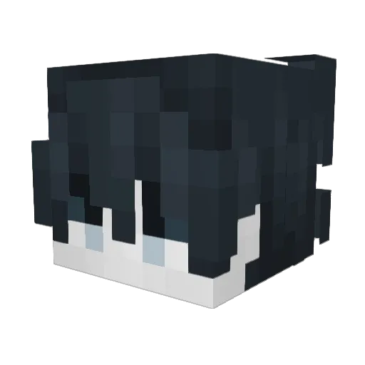 bedt197 Minecraft avatar head, 3D render