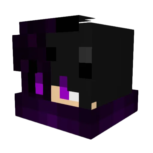 beecho1 Minecraft avatar head, 3D render