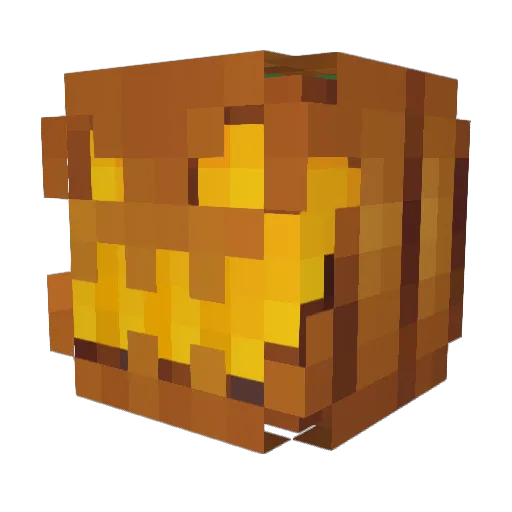 beeeek Minecraft avatar head, 3D render