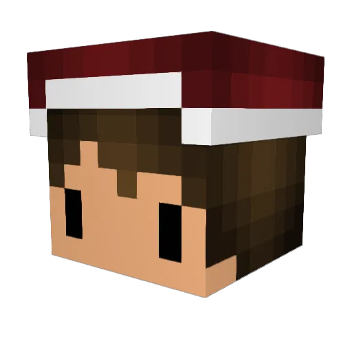 beeenoi Minecraft avatar head, 3D render