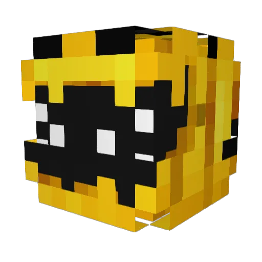 beef1boss Minecraft avatar head, 3D render