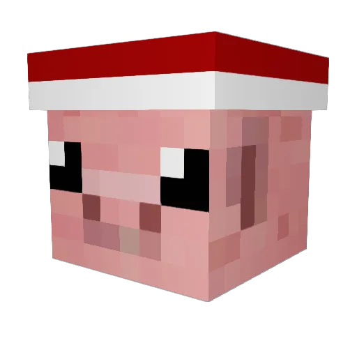 beef_faceZ241 Minecraft avatar head, 3D render