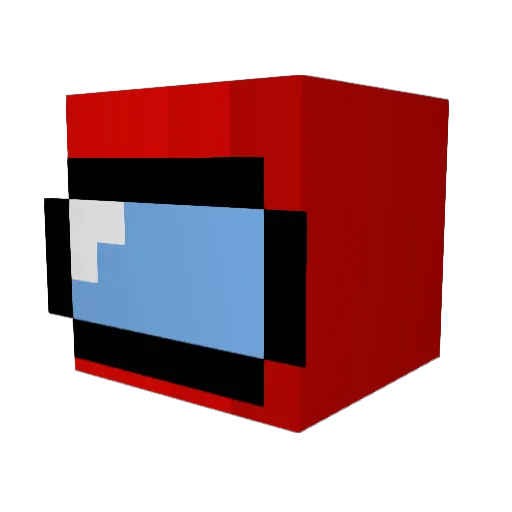 beefstew00 Minecraft avatar head, 3D render