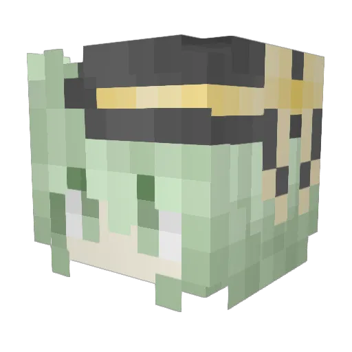beehe0619 Minecraft avatar head, 3D render
