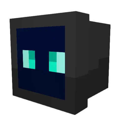 beehos Minecraft avatar head, 3D render