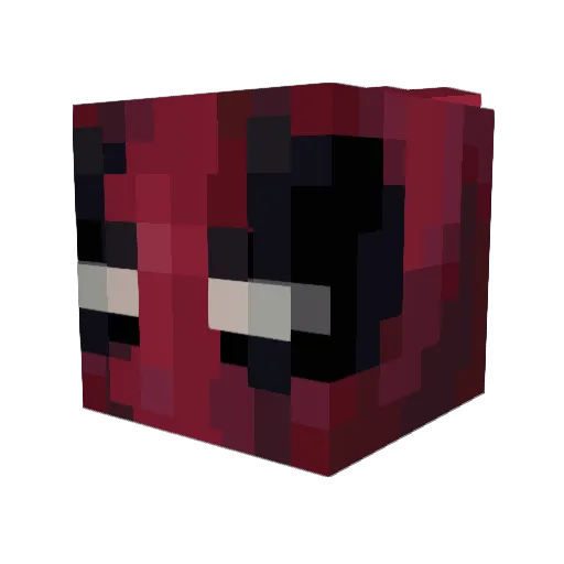 beeladeer Minecraft avatar head, 3D render